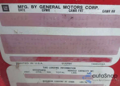 1986 Chevrolet Corvette из США, поврежденный, VIN 1G1YY0788G5115460